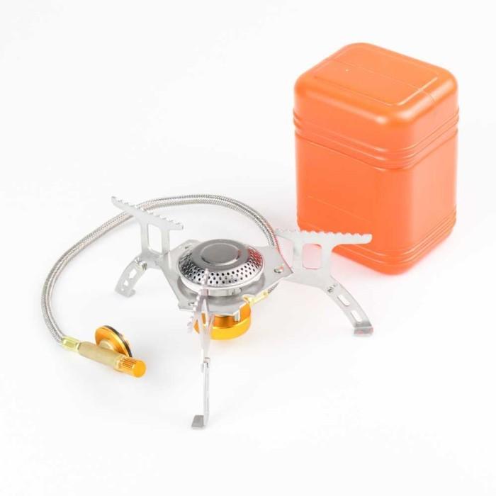 Gambar Kompor Gas Camping Portabel Ultralight Stove Stainless Steel 16cm - AT6303 dari Toko Idola Baru undefined Tokopedia