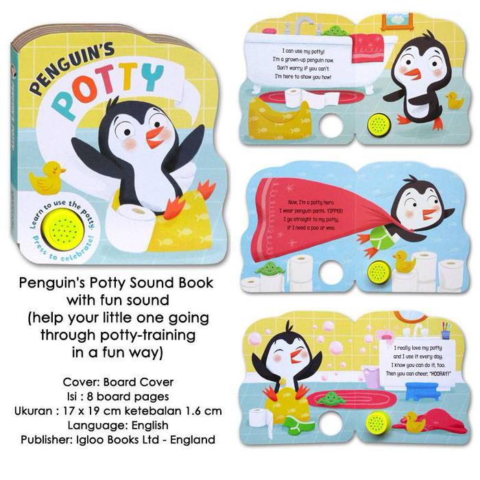 Gambar Igloo Books Sound Book / Buku Cerita Anak Bersuara / Buku Dongeng - Potty dari Aston baby shop undefined Tokopedia