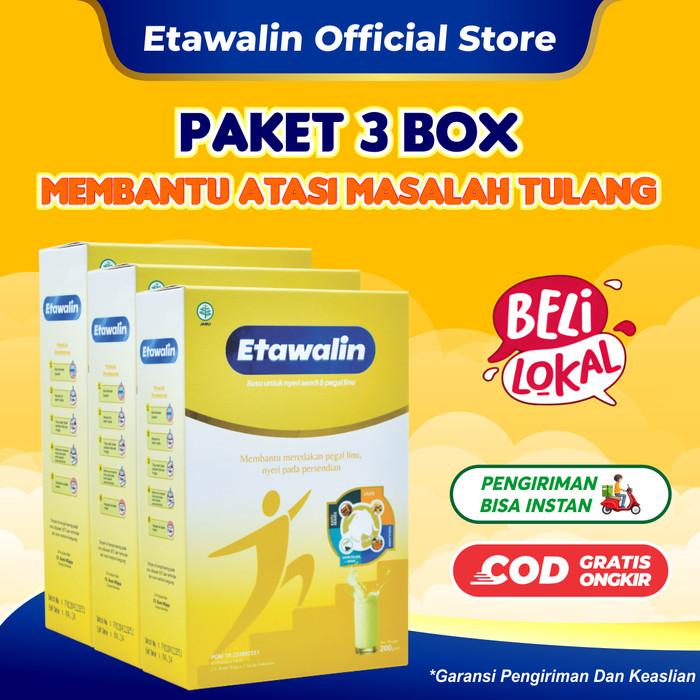 Gambar Etawalin Produk Asli Paket 3 Box Solusi Atasi Nyeri Sendi Dan Tulang dari inaaMart undefined Tokopedia