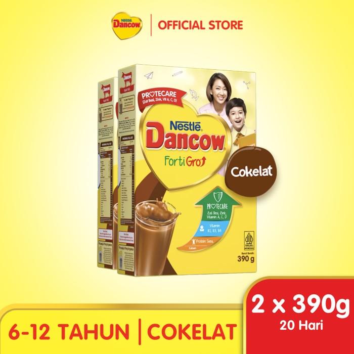 Gambar Nestle DANCOW FortiGro Susu Bubuk Coklat 390g x 2pcs dari bellonMarket undefined Tokopedia