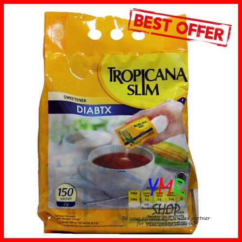 Gambar Tropicana Slim Stevia Sweetener (100 pcs) - ClassicStick100Tbk - Diabtx 150S dari Berkah270 undefined Tokopedia