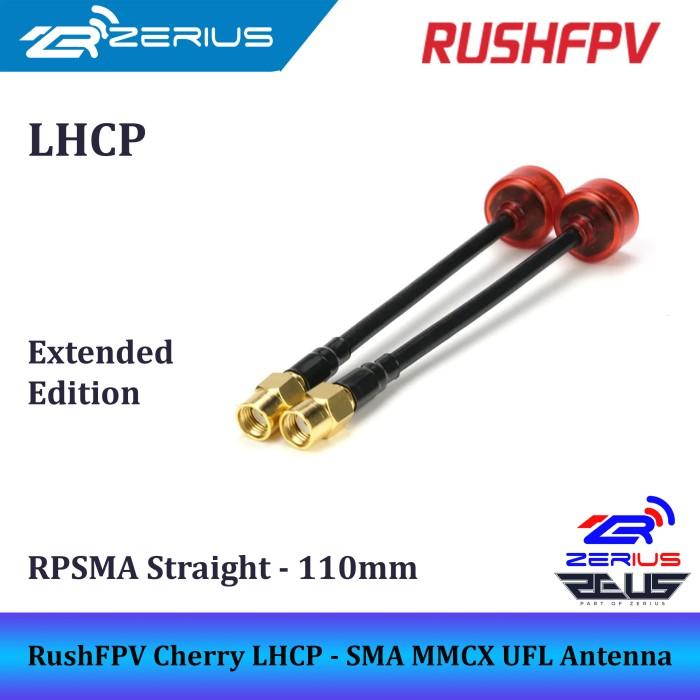 Gambar RushFPV Cherry Antenna 5.8GHz LHCP UFL SMA MMCX RPSMA Digital Antenna - RPSMA Extended dari Zerius undefined Tokopedia