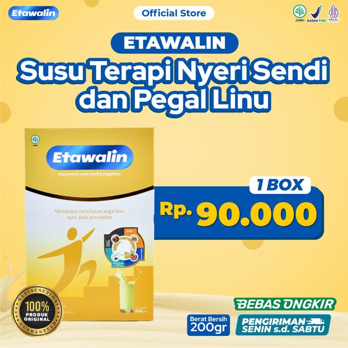 Gambar ETAWALIN Original Susu Terapi Nyeri Sendi dan Pegal Linu Paket 1 Box dari Raimunanorderan undefined Tokopedia
