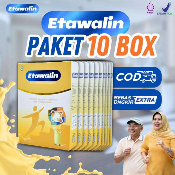 Gambar Paket 10 Box Etawalin Original Susu Etawa Asam Urat, tulang dan Sendi dari Gypsophila Store undefined Tokopedia