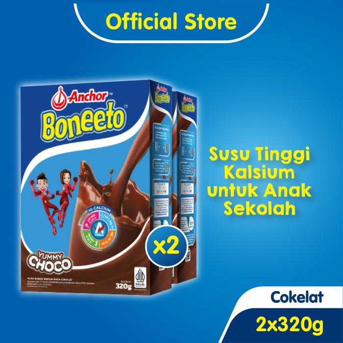 Gambar Boneeto Susu Bubuk Cokelat 2 x 320g- Daya Pikir dan Tubuh Aktif dari shafashop1 undefined Tokopedia