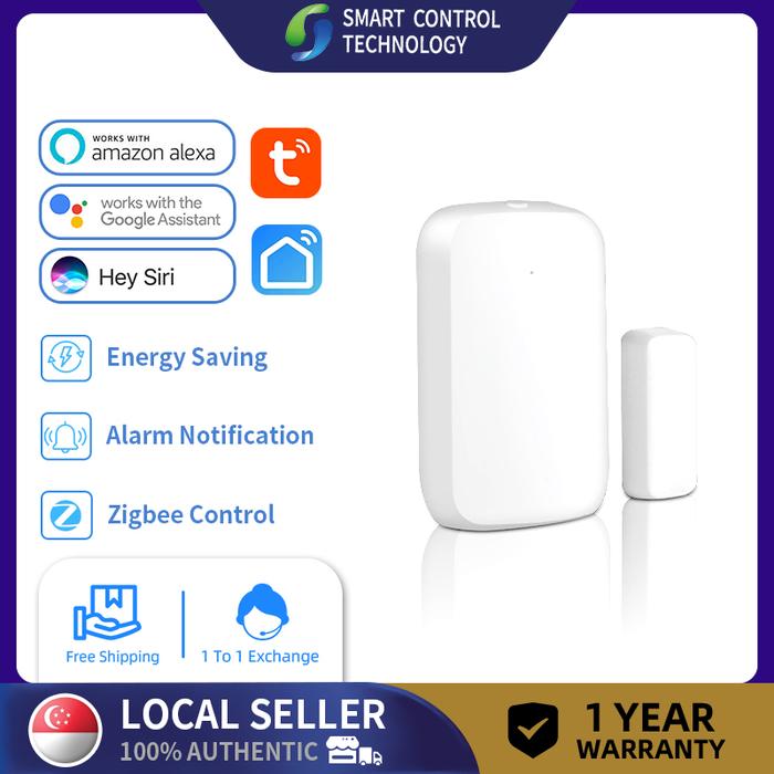 Gambar Best Seler SCT Door And Window Sensor ZigBee Wireless Connection APP Control Magnetic Security System Smart Home Devices Work With IOS dari Candra Storees undefined Tokopedia