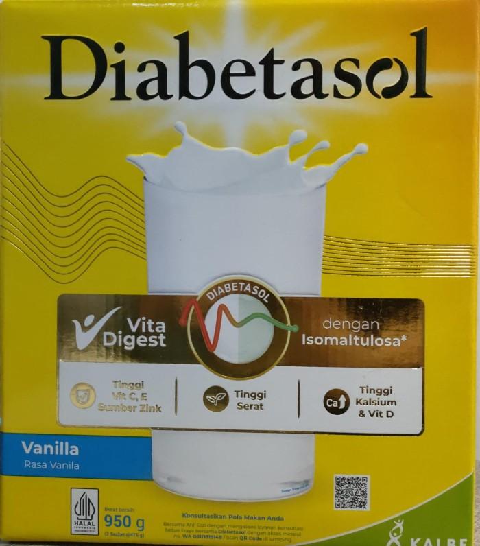 Gambar DIABETASOL JUMBO 950gr RASA VANILLA / COKLAT - VANILLA dari storenava undefined Tokopedia