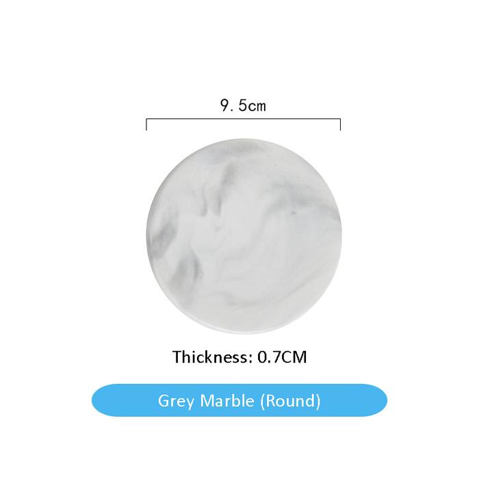 Gambar Sophia Modern Marble Coaster Placemat For Kitchen And Home With Anti-Slip Padding Coasters dari kusmihadi tamtam39 undefined Tokopedia