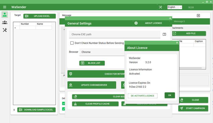 Gambar PPC Keygen Activator WA Sender 2023 Unlimited Device Software dari Snow0 Shopp undefined Tokopedia