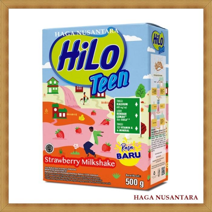 Gambar Hilo Teen Strawberry Milkshake 500 gram | Stroberi Milk Shake 500gr dari Arsanimart undefined Tokopedia