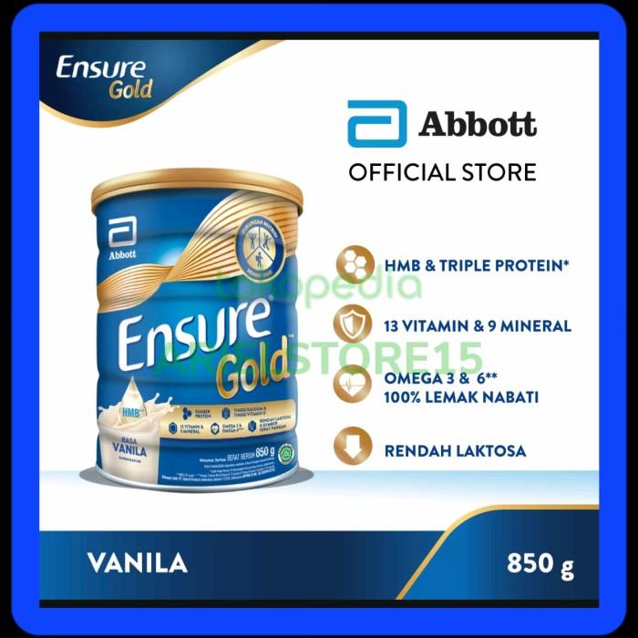 Gambar ENSURE GOLD VANILA 850 GR - Coklat dari Leo Storee1 undefined Tokopedia