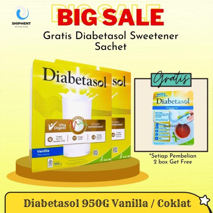 Gambar Diabetasol CHOCOLATE 2x500gr Coklat 1000 Jumbo Besar 1 kilogram Susu - 2x475 Ecopack, ATAS 5 Bulan dari CV Rainbow Galery undefined Tokopedia