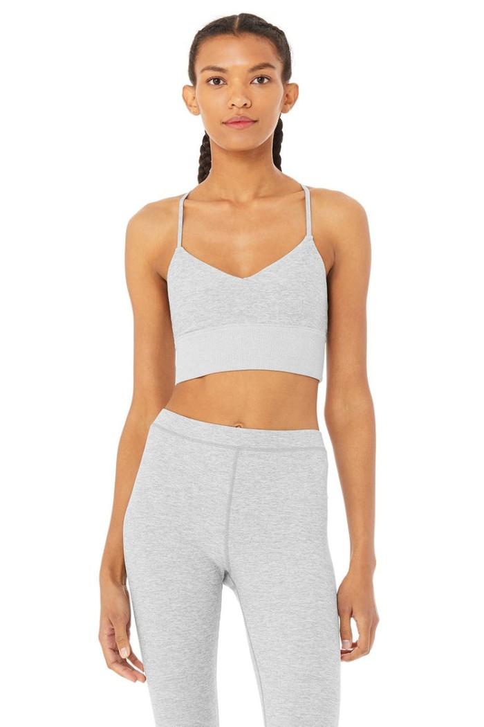 Gambar Harga Spesial Alo Yoga ALOSOFT LAVISH BRA Pasti suka - Zinc Heather, XS dari HARUM PERMATA undefined Tokopedia