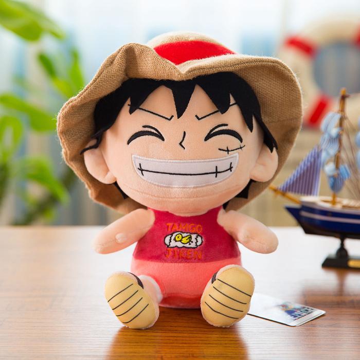 Gambar One Piece Plush Toy Luffy Chopper Large 100CM Plush Doll Filled Cute dari wik manajemen store undefined Tokopedia