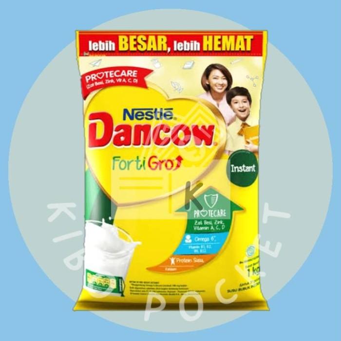 Gambar Dancow Fortigro Susu Bubuk Instant Vanila Full Cream Vanilla Pouch 1Kg dari Hawwas Store undefined Tokopedia
