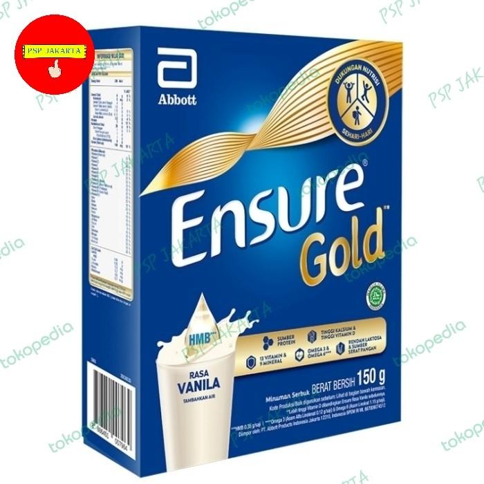 Gambar ENSURE GOLD RASA VANILA BOX 150gr dari KHOIRIL MART undefined Tokopedia
