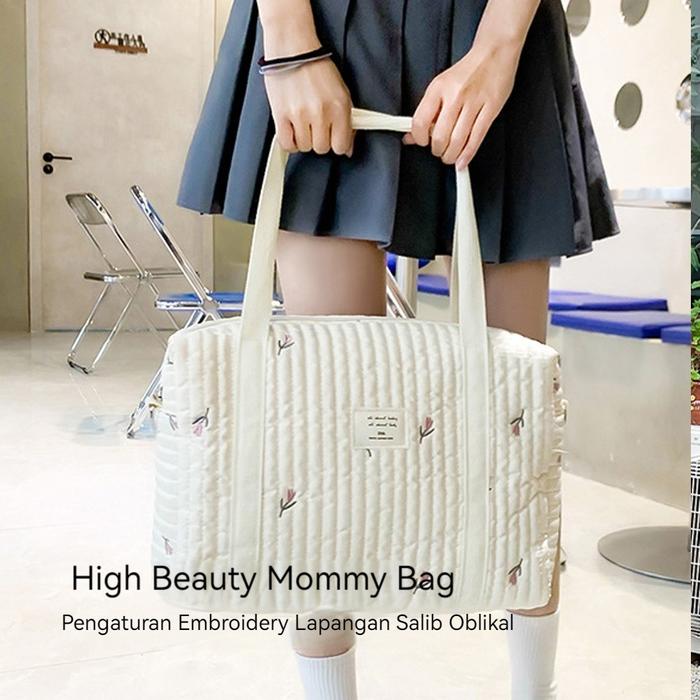 Gambar Tas Bayi Aman Berkualitas Kuat Tebal Penyimpanan Diaper Bag M7B9 Prem dari Swetie Baby Shop undefined Tokopedia