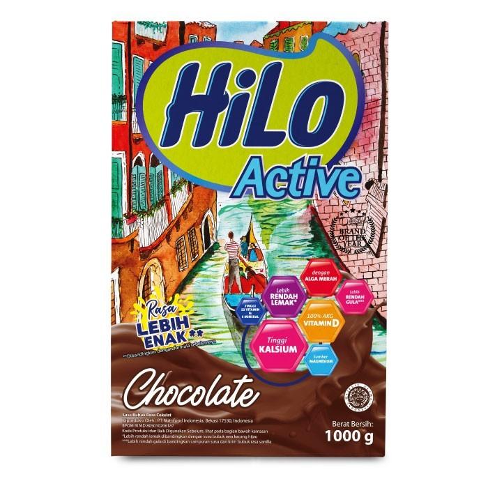 Gambar HiLo Active 1000 gram - Susu Tinggi Kalsium Lebih Rendah Lemak - Vanilla dari Emilio Official undefined Tokopedia