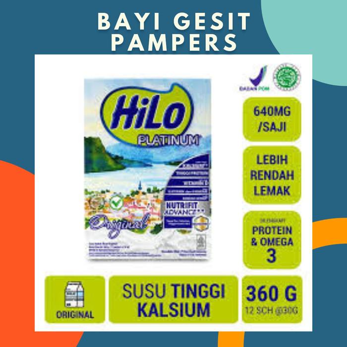 Gambar susu hilo platinum original 360 gram isi 12 sachet x 30 gram dari qiqisMarket undefined Tokopedia