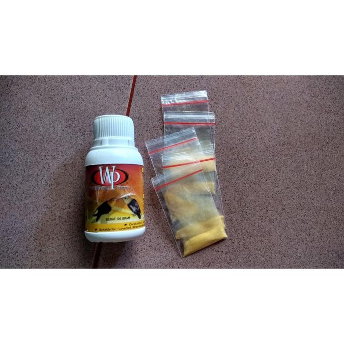 Gambar VITAMIN WP VIT WP REPACK DARI BOTOL 50 GRAM ASLI ORIGINAL DIJAMIN VITAMIN BREEDING TERNAK UNTUK SEMUA JENIS BURUNG MURAI LOVEBIRD KENARI PLECI MERPATI - REPACK +- 3GR dari RUDIJAYABIRDSHOP undefined Tokopedia