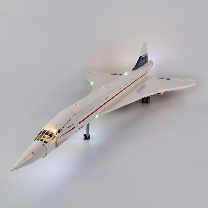 Gambar HG EASYLITE LED Light Set For 10318 Concorde Building Blocks Bricks dari Hoeme Gear undefined Tokopedia