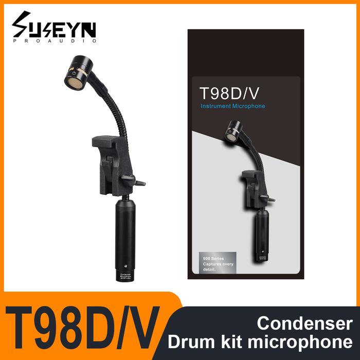 Gambar CB Drum Microphone T98 DV Condenser Microphone Recording Equipment dari Connecting Berlimpah undefined Tokopedia