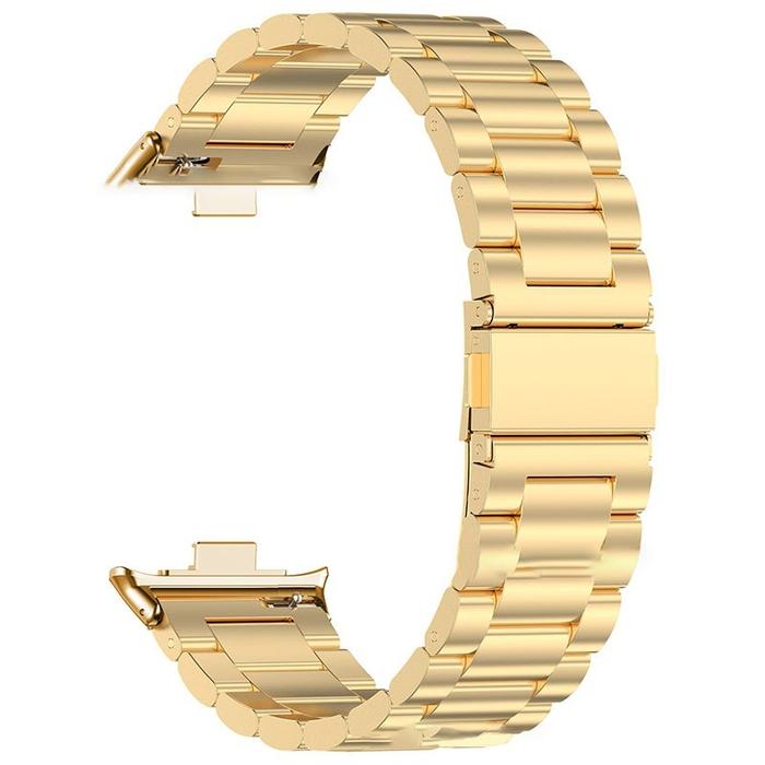 Gambar Stainless Steel Strap For Xiaomi Mi band 8 Pro & Redmi Watch 4 Metal Replacement Wristband - 【A】Gold dari igoods3C undefined Tokopedia