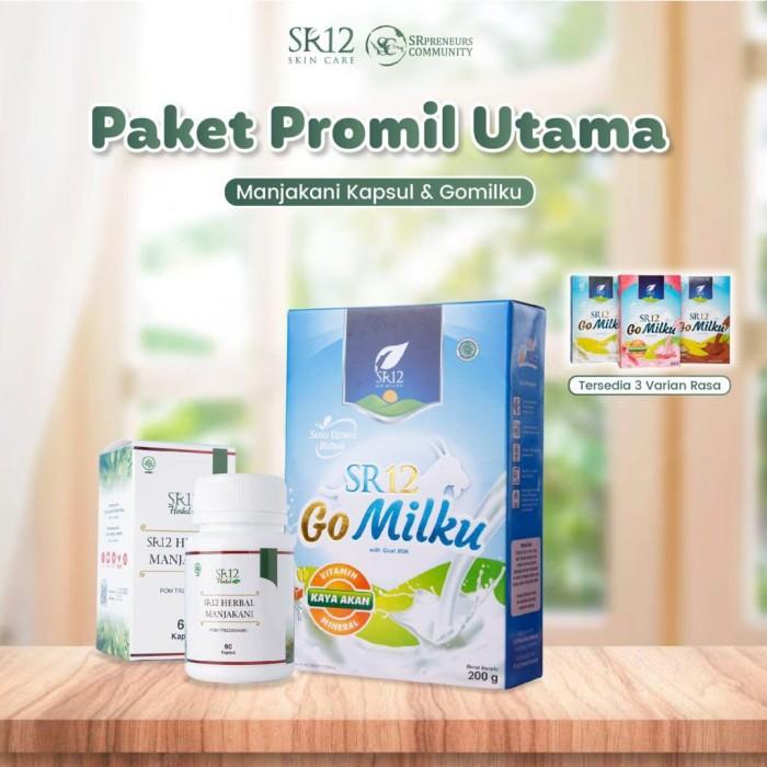 Gambar PAKET PROMIL SR12 PROGRAM HAMIL SR12 MANJAKANI GO MILKU VCO SARI dari azwar rose undefined Tokopedia