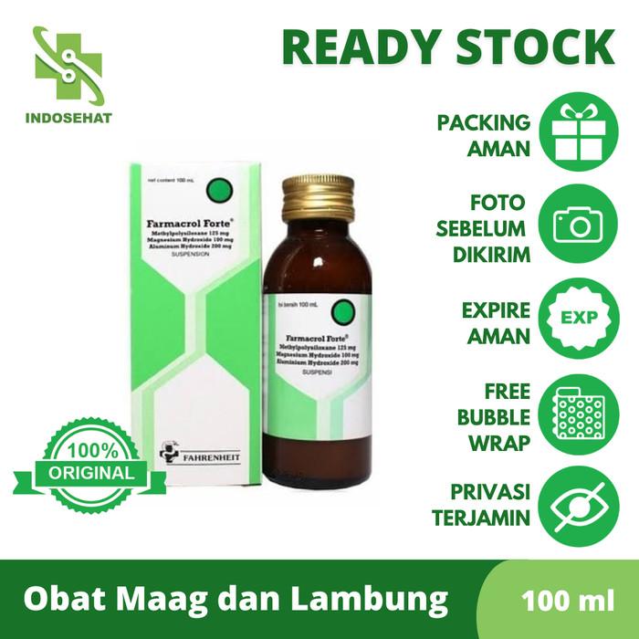 Gambar Farmacrol Forte Syrup Per Botol 100 Ml Limited dari Abdiel abshop undefined Tokopedia
