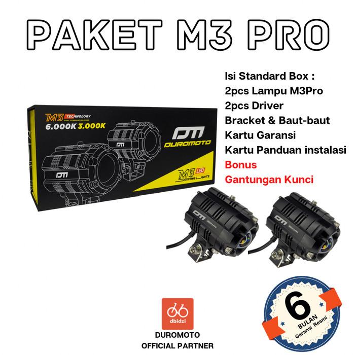 Gambar Terlaris Duromoto M3 Pro Lampu Led Proyektor Motor Mobil Laser - Tanpa Saklar dari TokoAidah212 undefined Tokopedia