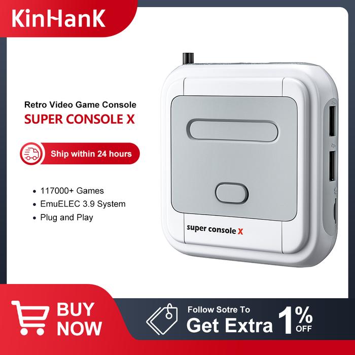 Gambar CM Konsol Super KINHANK X Konsol Game Retro 117000 Video Game untuk dari Cycle Master undefined Tokopedia