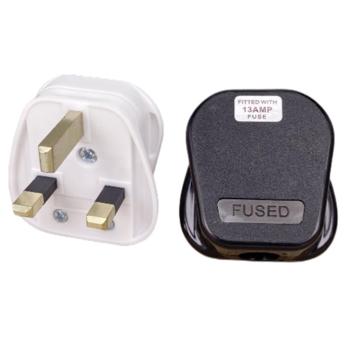 Gambar CH 3 Pin UK Mains Top Plug 13A 13 AMP Appliance Power Socket Fuse Ad dari Comprehensive Hoeme undefined Tokopedia