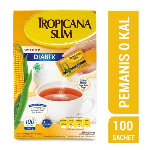 Gambar Tropicana Slim DIABTX Gula Diet [100 Sachet] dari elko_shopp undefined Tokopedia
