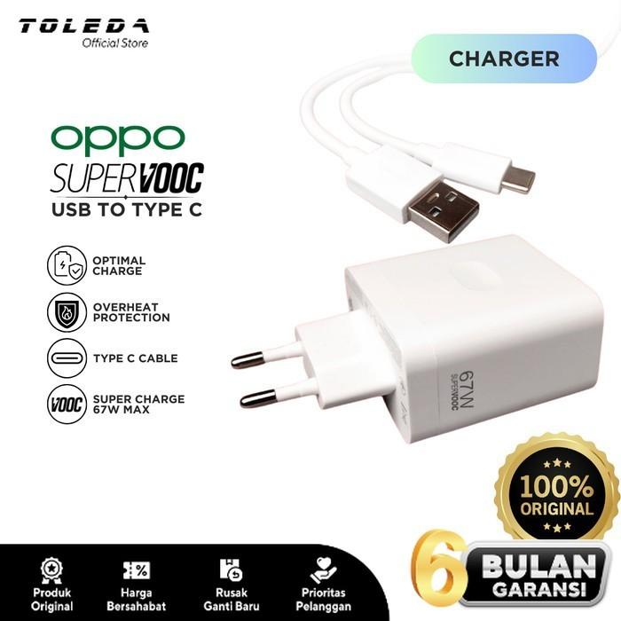 Adapter Oppo Usb Type C Original Oppo Vooc Oppo Charger Adapter