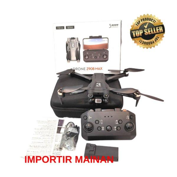 Gambar Terbaru Mini Drone Brushless Z908 Max Esc Camera 4K Wifi Fpv Optical Flow - hitam 1 baterai dari CV Akalap undefined Tokopedia