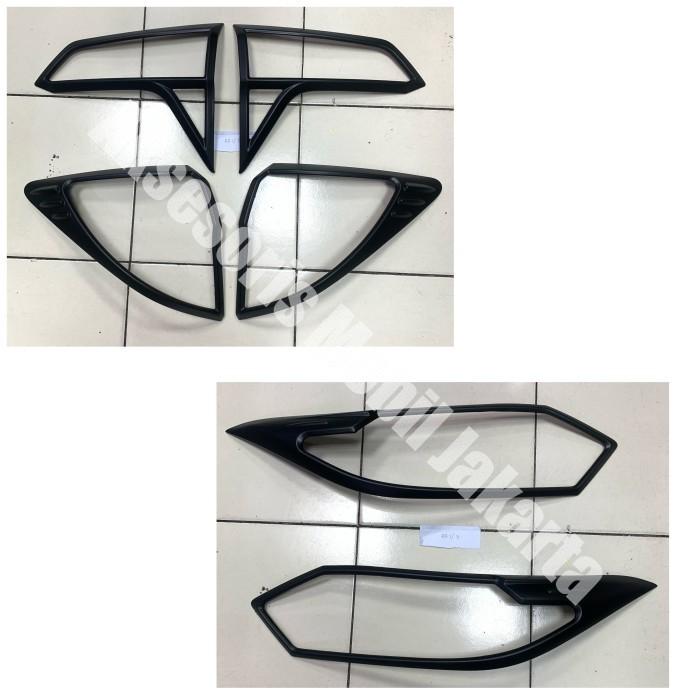 Gambar SET GARNISH LIST LAMPU HITAM DEPAN BELAKANG HONDA HRV HR-V - DEPAN dari Genevieve Storee undefined Tokopedia