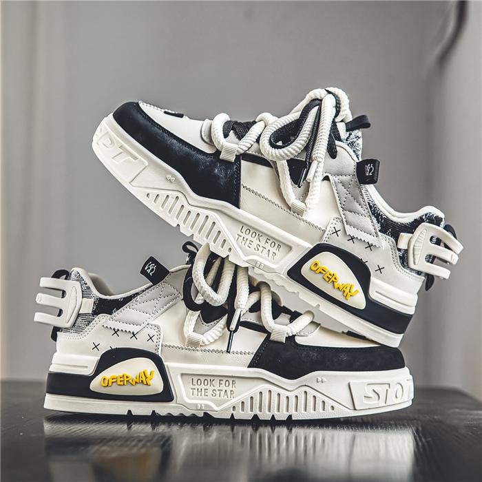Gambar Men Sneaker 2024 New Trend Mesh Lace Up Breathable Casual Sports Shoes Soft Soles Outdoors Training Non Slip Running Shoes dari lenka foryou undefined Tokopedia