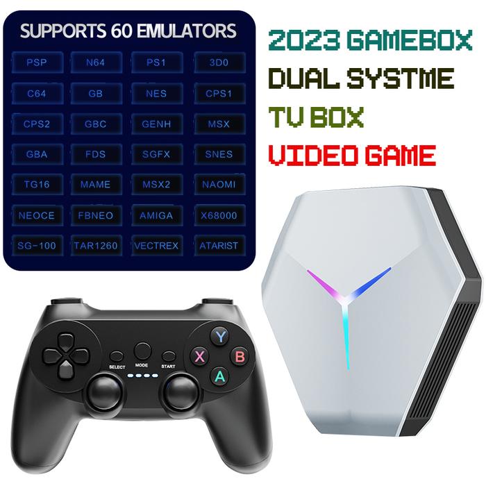 Gambar Advanced X10 Video Game Conso 4k Gamestick TV BOX 5G Dual System dari Rare Commodity Shop undefined Tokopedia