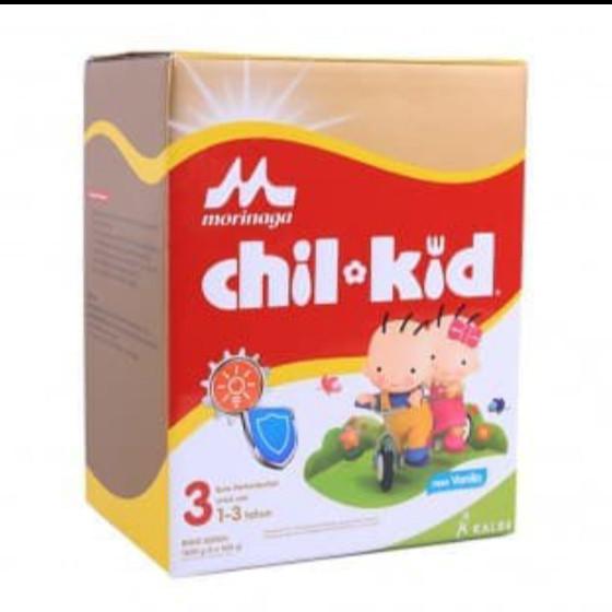 Gambar terbaru !!! chil kid 3 1-3 tahun vanila 1600 gram/(isi 4pack 400gram) dari Beau Home undefined Tokopedia