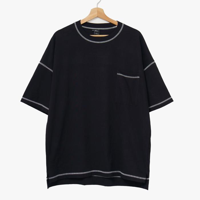 Gambar Bajubaja tshirt oversize twistle cotton combed 24s unisex - Twistle Black, S dari bajubaja undefined Tokopedia