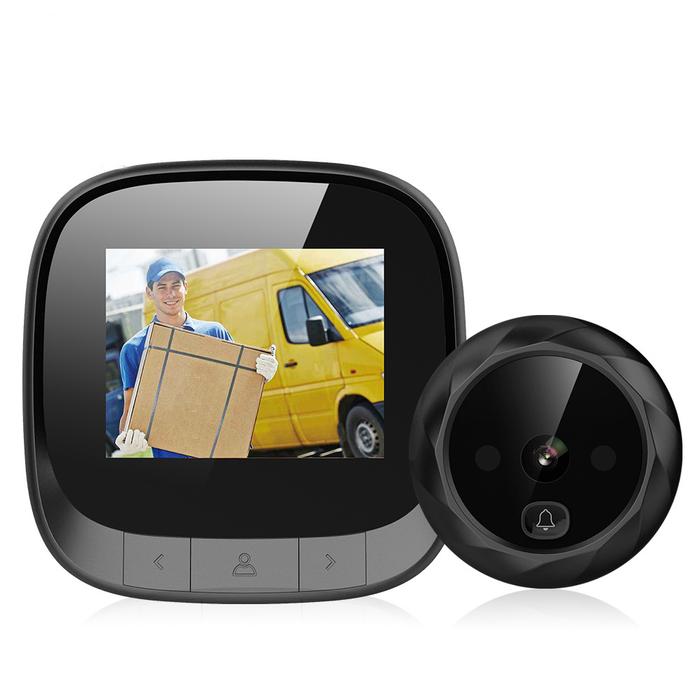 Gambar 2.4 Inch LCD Screen Access Control Camera Smart Electronic Door Viewer Infrared Night Door Peephole Camera Photo Record Number dari Quest Labs undefined Tokopedia