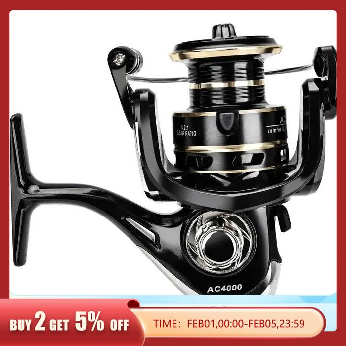 Gambar Spinning Reel Max Drag 8KG for Fishing AC3000 4000 5000 Reel Metal dari ayu2233 undefined Tokopedia
