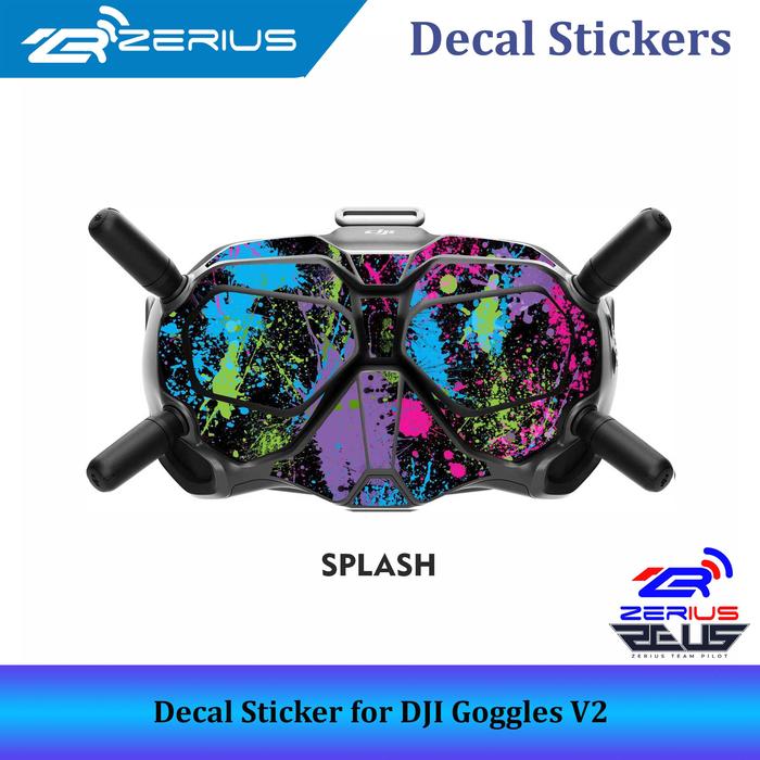 Gambar Decal Sticker for DJI Goggles V2, Skin for DJI Goggles V2 - Splash dari Zerius undefined Tokopedia