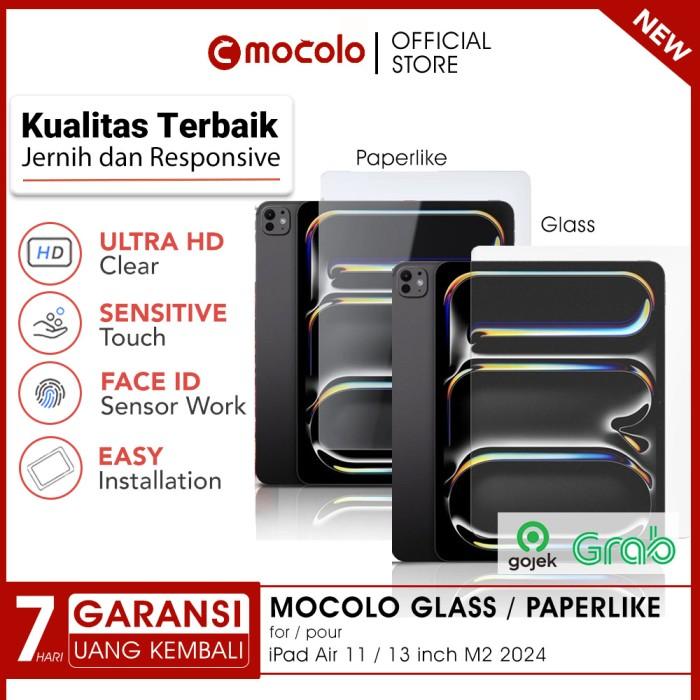 Jual Mocolo Tempered Glass Paperlike Compatible For iPad Air 11
