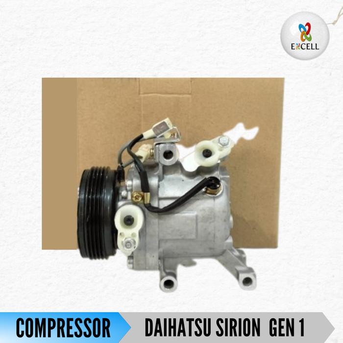 Gambar Compressor Kompresor Ac Mobil Daihatsu Sirion gen 1 sebelum 2012 - COMPRESSOR dari Excell Auto AC undefined Tokopedia