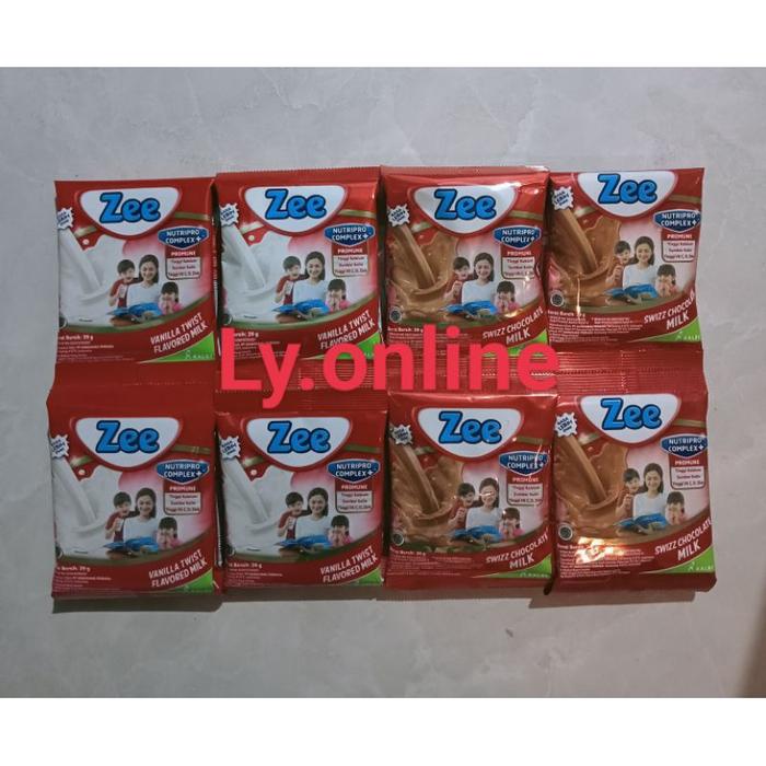 Gambar Susu Zee Renceng 39gr isi 10 SachetTbk - Zee Renceng, Coklat dari Berkah270 undefined 3 Tokopedia