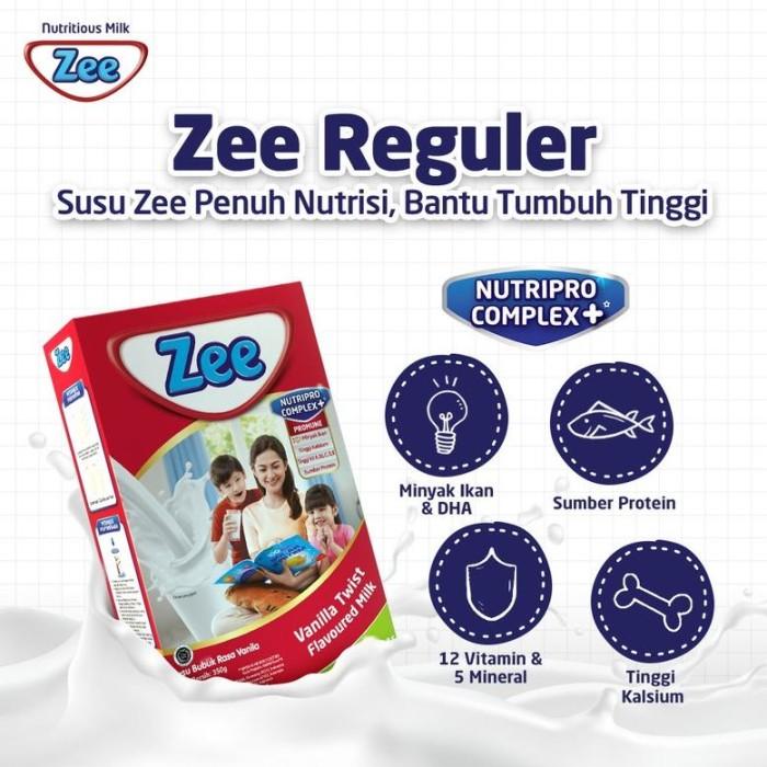 Gambar Zee Reguler Jumbo Vanilla Twist Milk 2X450Gr 3 Pack dari brander-shop undefined Tokopedia