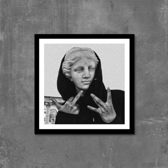 Gambar Hiasan dinding kamar Poster clasik bw Pajangan - Wall decor - motif 1 dari posterkayunotsleep undefined Tokopedia