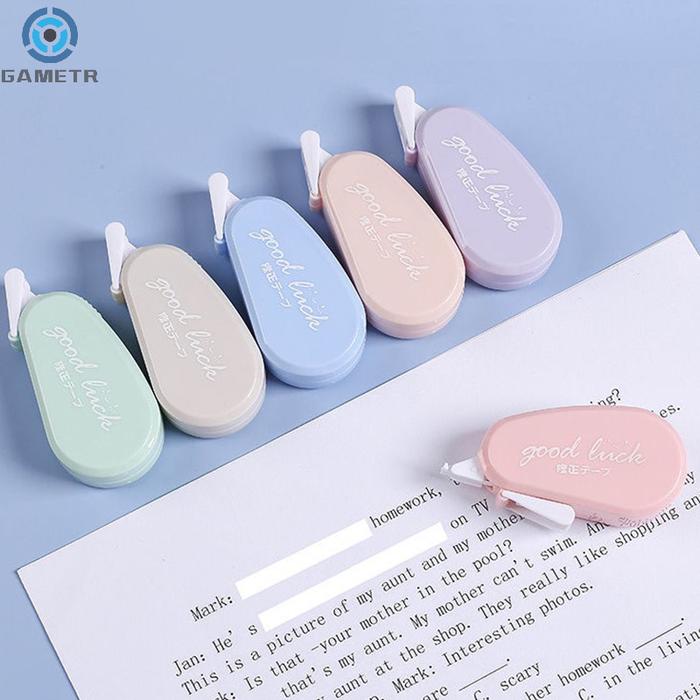 Gambar 6pcs/set  Simple Portable Correction Tape Cute White Out Corrector Tools School Accessories Office Supplies Student Stationery dari AXL_RYANNN undefined Tokopedia