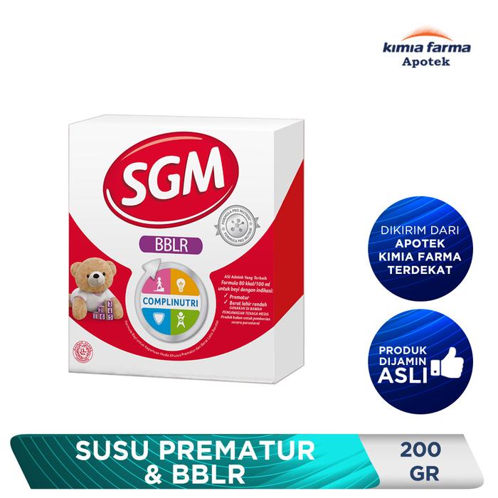 Gambar SGM BBLR FORMULA BAYI BUBUK 200 GR / SUSU BBLR / KIMIA FARMA dari Kimia Farma Apotek Maluku Papua OS undefined Tokopedia